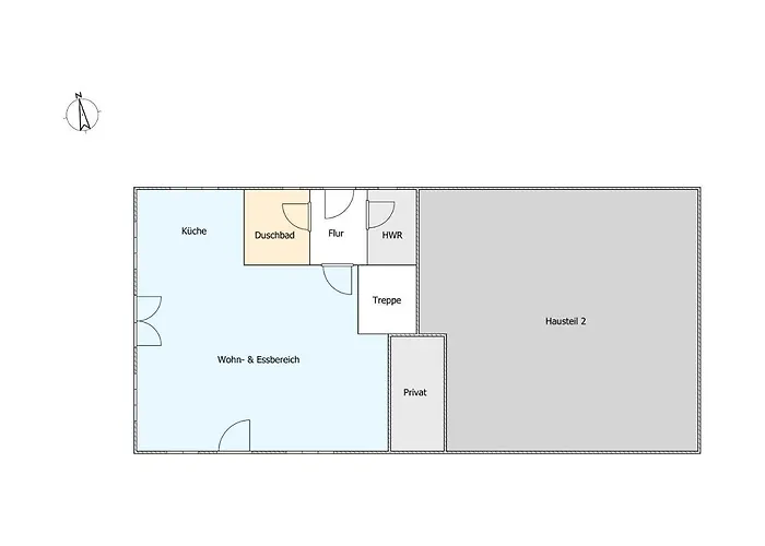 Vakantiehuis Haus Deichblick 1 *